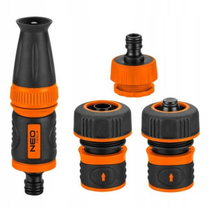 Zestaw 3/4'' zraszacz prosty+złączki NEO 15-711