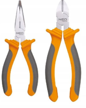 Zestaw Szczypce 160mm Neo Tools Wydłużone, Proste