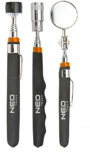Zestaw Chwytaki Lusterko Neo Tools 3szt. Teleskop.