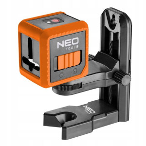 Laser Krzyżowy Poziomica Neo 10m + Uchwyt 75-100