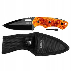 Nóż taktyczny full-tang 20 cm+krzesiwo NEO 63-109