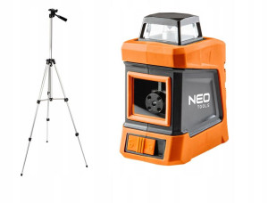 Laser Krzyżowy 360° Neo 15m + Statyw Etui 75-102
