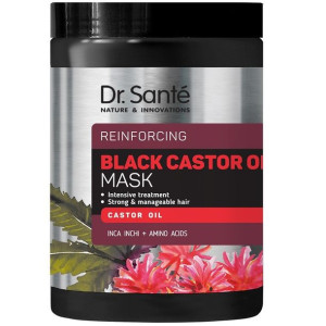 Black Castor Oil Mask regenerująca maska do włosów z olejem rycynowym 1000m