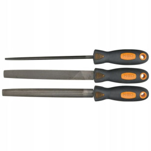 Zestaw Pilniki Do Metalu 3 Szt Neo Tools 37-605
