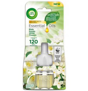 Air Wick Świeże Białe Kwiaty White Flowers elektro Wkład d Odświeżacza 19ml