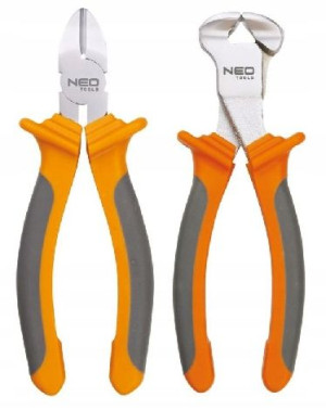 Zestaw Szczypce Boczne Czołowe 160mm Neo Tools