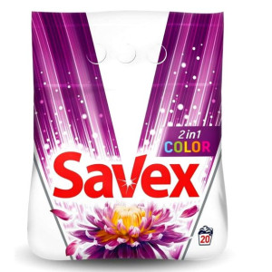 Savex Color Wydajny Proszek do Prania Koloru 2kg