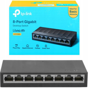 Switch niezarządzalny TP-Link LS1008G 8-portowy GB