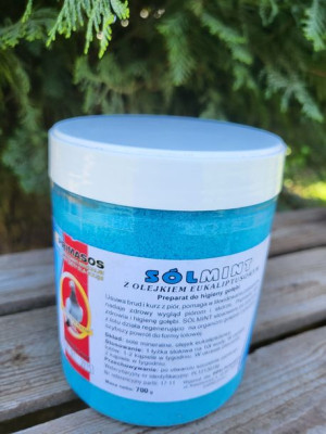 Sól do ķąpieli 600 g Primasos Sól Mint