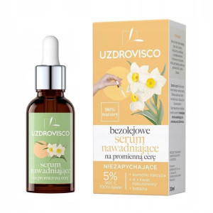Bezolejowe serum nawadniające na promienną cerę 30ml