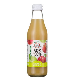 Sok jabłko limonka - Sok tłoczony 250 ml NFC