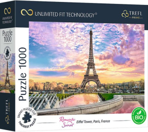 Puzzle 1000 Wieża Eiffla, Paryż, Francja Unlimited Fit Technology