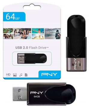 PenDrive PNY Attache 4 2.0 64GB FD64GATT4-EF