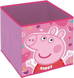 Materiałowy pojemnik na zabawki Świnka Peppa