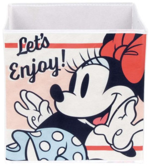 Materiałowy pojemnik na zabawki Disney Myszka Minnie