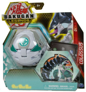 Bakugan Deka Colossus zestaw figurka, BacuCore, karta postaci