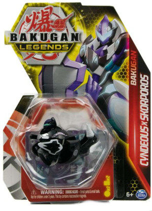 Bakugan Legends figurka Cyndeous x Skorporos i karty