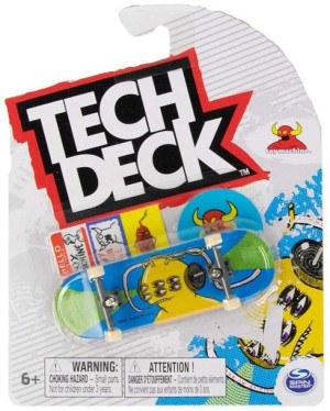 Tech Deck deskorolka fingerboard Toy Machine + naklejki