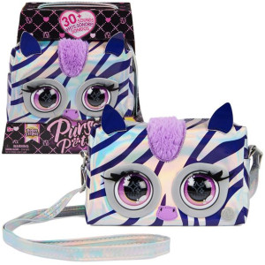 Purse Pets Rebel Stripez zebra interaktywna torebka z oczami