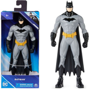 Batman figurka bohatera w czarno-szarym kostiumie 24 cm