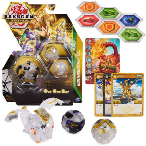Bakugan Evolutions Platinum Starter Gorthion Ultra + 3 figurki i karty