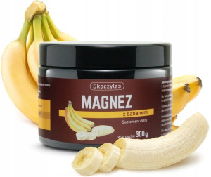 SKOCZYLAS Magnez z bananem w proszku 300g