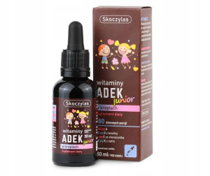 Skoczylas Witaminy Adek Multiwitaminy Krople 30ml