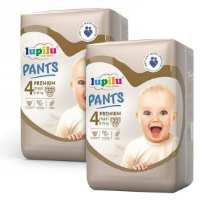 Lupilu Pantsy Pieluchomajtki 4 Maxi Premium 44szt
