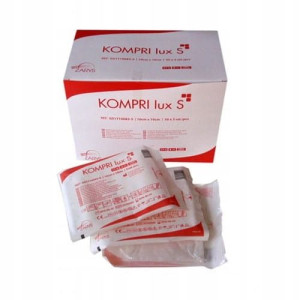 Kompres gazowy jałowy ZARYS 5cmx5cmx150szt.