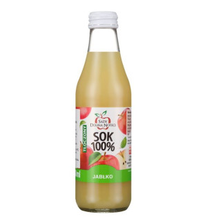 Sok jabłkowy - Sok z jabłek - 250ml tłoczony NFC