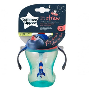 Straw Cup kubek niekapek ze słomką 6m+ Boy 230ml