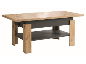 Ławostół rozkładany MONTANA dąb artisan/antracyt 130(170)