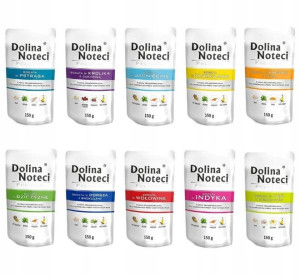 DOLINA NOTECI PREMIUM Karma psa Mix Smaków 50x150g
