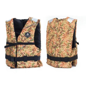 Kamizelka asekuracyjna kapok na wodę Standard Forest Camo r. L/XL
