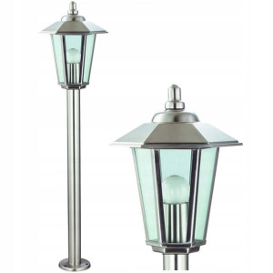 Lampa Ogrodowa 80 cm Stojąca Słupek Zewnętrzny E27