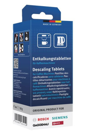 BOSCH SIEMENS Tabletki odkamieniające 6 szt