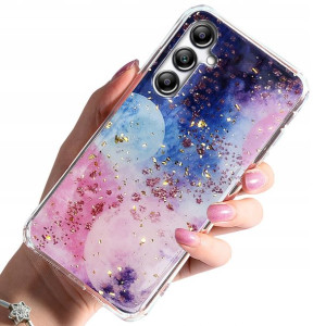 Etui do Samsung Galaxy A54 5G Case Glamour + Szkło