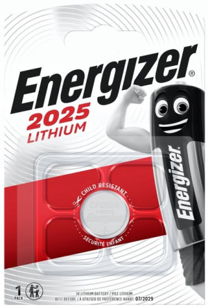Bateria litowa ENERGIZER CR2025 3V 2025 1 SZTUKA 3V 165 mAh DL2025