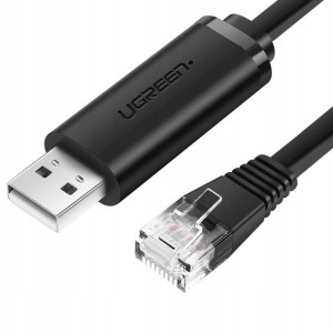 UGREEN Kabel Konsolowy CM204 USB - RJ45 1.5m