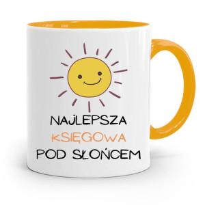 Kubek Żółty Prezent Dla Księgowej Księgowego