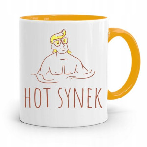 Kubek Żółty Prezent Dla Syna Dziecka Hot Synek