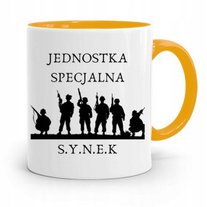Kubek Żółty Prezent Dla Syna Jednostka Specjalna