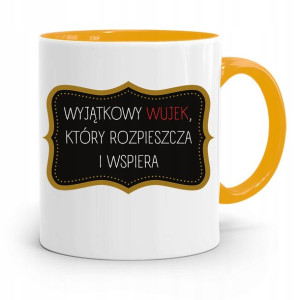 Kubek Żółty Prezent Dla Wujka Wyjątkowy Wujek