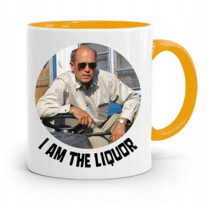 Kubek Żółty Śmieszny Zabawny I Am The Luqudr