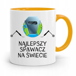 Kubek Żółty Spawacza Najlepszy Spawacz Na Świecie