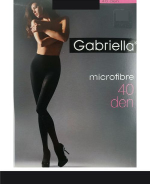 GABRIELLA microfibre 40DEN 4-L/NERO