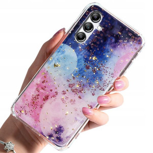 Etui do Samsung Galaxy A14 5G Case Glamour + Szkło