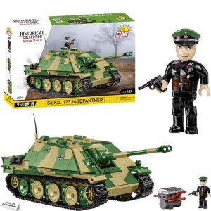 Klocki Cobi 2574 Czołg Jagdpanther Sd.kfz.173 Hc Ww2 970 El.