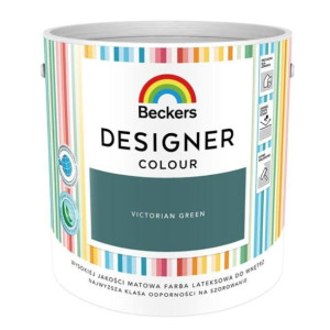 Beckers Designer Colour Lateksowa Farba Victorian Green 2,5l