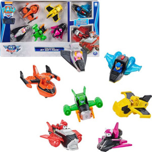 Psi Patrol Jet to the Rescue True Metal zestaw 7 pojazdów Gift Pack